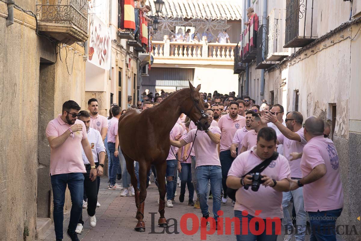 Pasacalles caballos del vino al hoyo