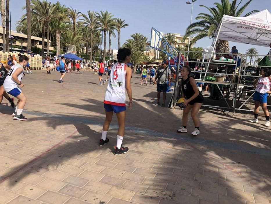 Campeonato de baloncesto 3x3 en La Ribera