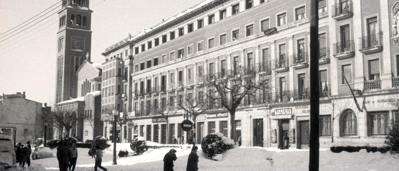 La gran nevada de Navidad de 1962 en L'Hospitalet de Llobregat.