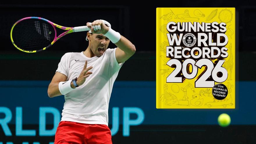 Rafa Nadal posee numerosos récords Guinness