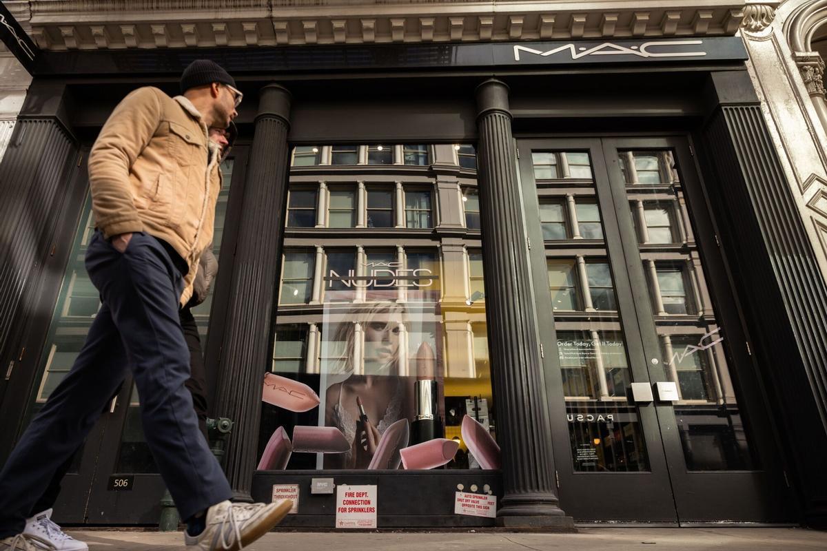 Una tienda de MAC Cosmetics en Nueva York, EE. UU, el martes 4 de febrero de 2025