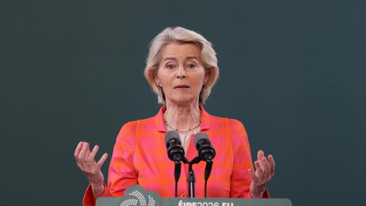 Archivo - La presidenta de la Comisión Europea, Ursula von der Leyen