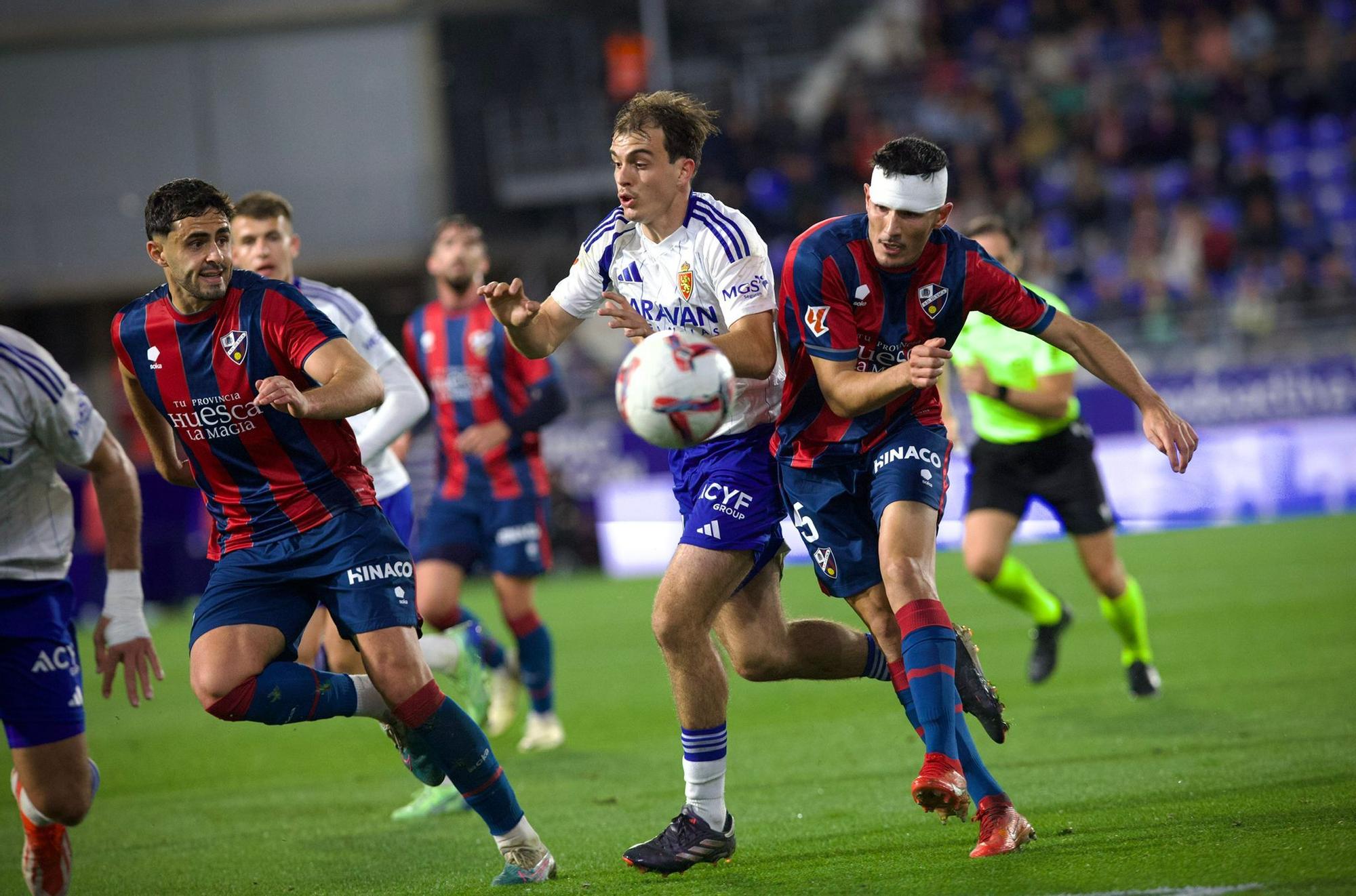 Así se ha vivido el partido entre el SD Huesca y el Real Zaragoza