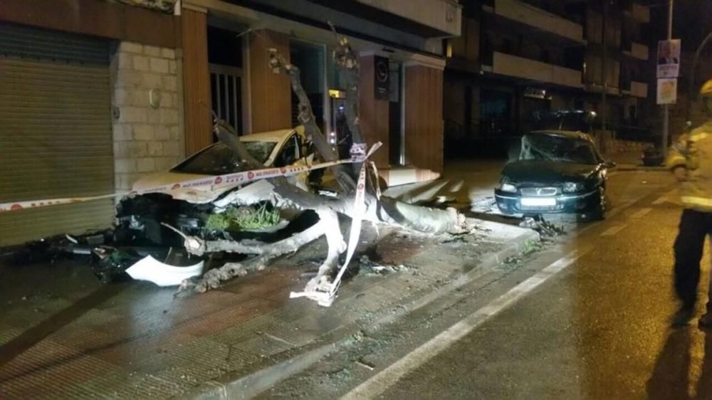 Un conductor begut s'accidenta a Moià