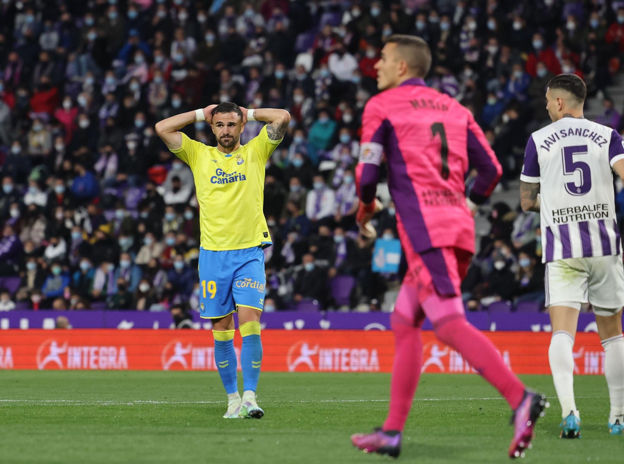 Partido entre el Real Valladolidad y la UD Las Palmas