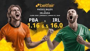 Países Bajos vs. República de Irlanda: horario, TV, estadísticas, clasificación y pronósticos