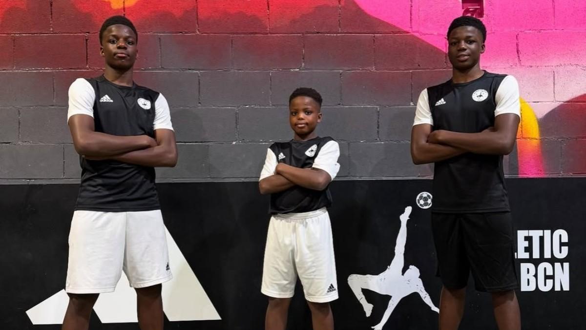 David Obinna, Divine y Destiny Ejiofor son tres hermanos con el gol en la sangre