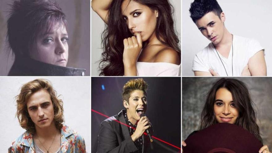 Estos son los seis finalistas que pelearán por estar en Eurovisión