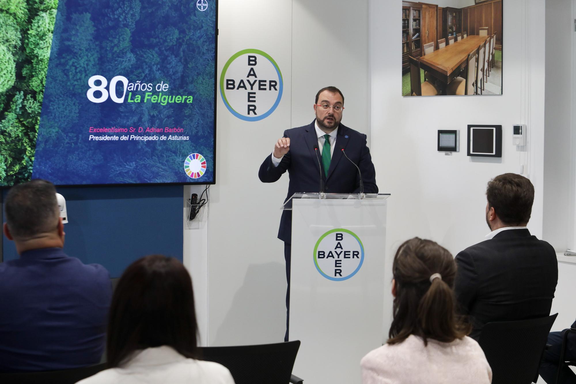 Bayer cumple 80 años en Langreo