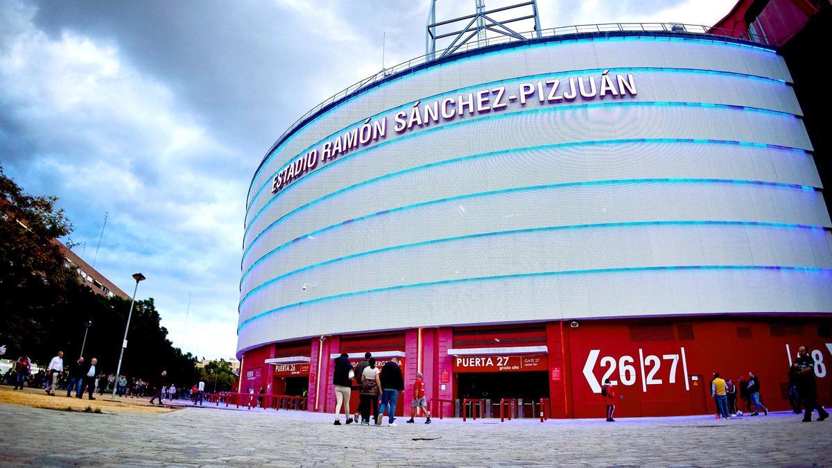 Imagen del estadio Sánchez Pizjuán del Sevilla FC.