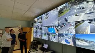 Un mural de vídeo para controlar la seguridad de Manises