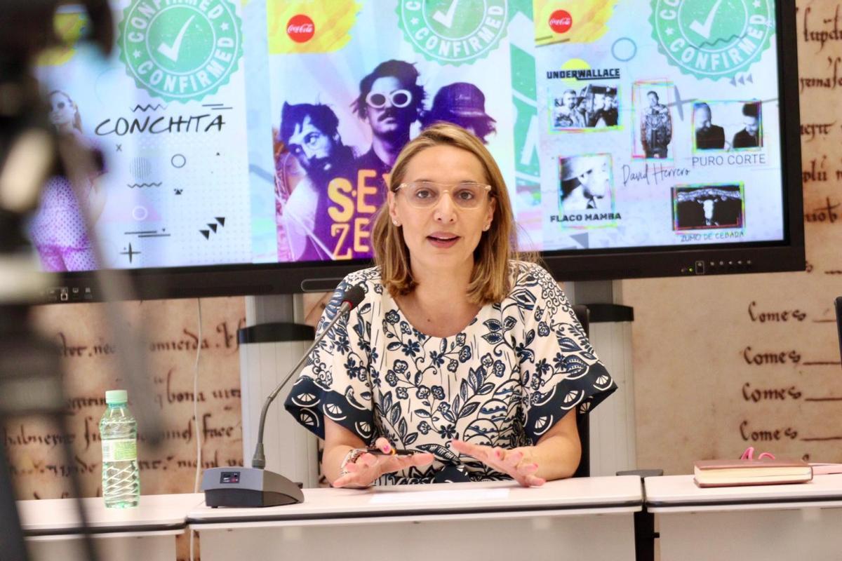 Concejala de Ferias y Comercio, Sara Casquero.