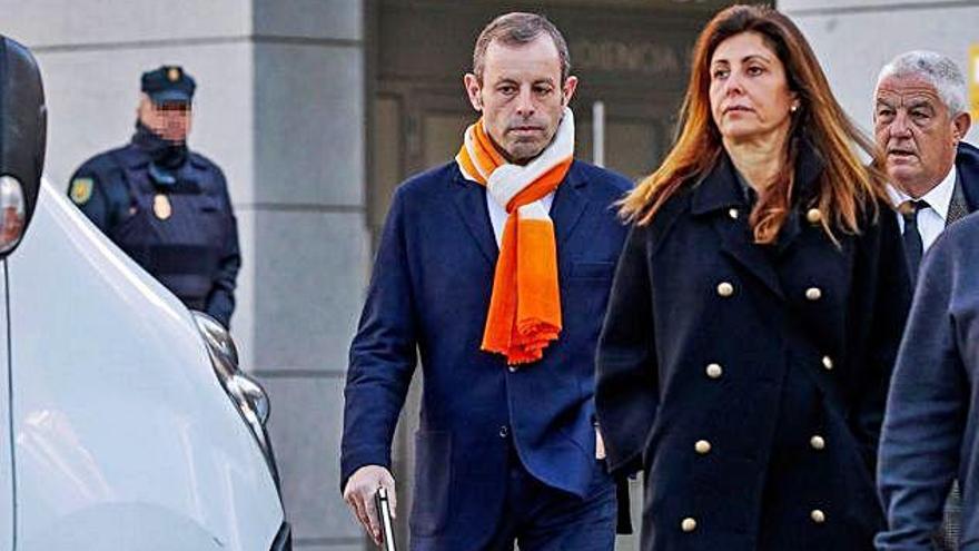 L&#039;expresident del FC Barcelona Sandro Rosell