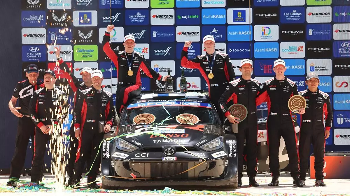 Rovanper? presenta sus credenciales para ganar su tercer Mundial con su avasallador triunfo en el Rally Islas Canarias