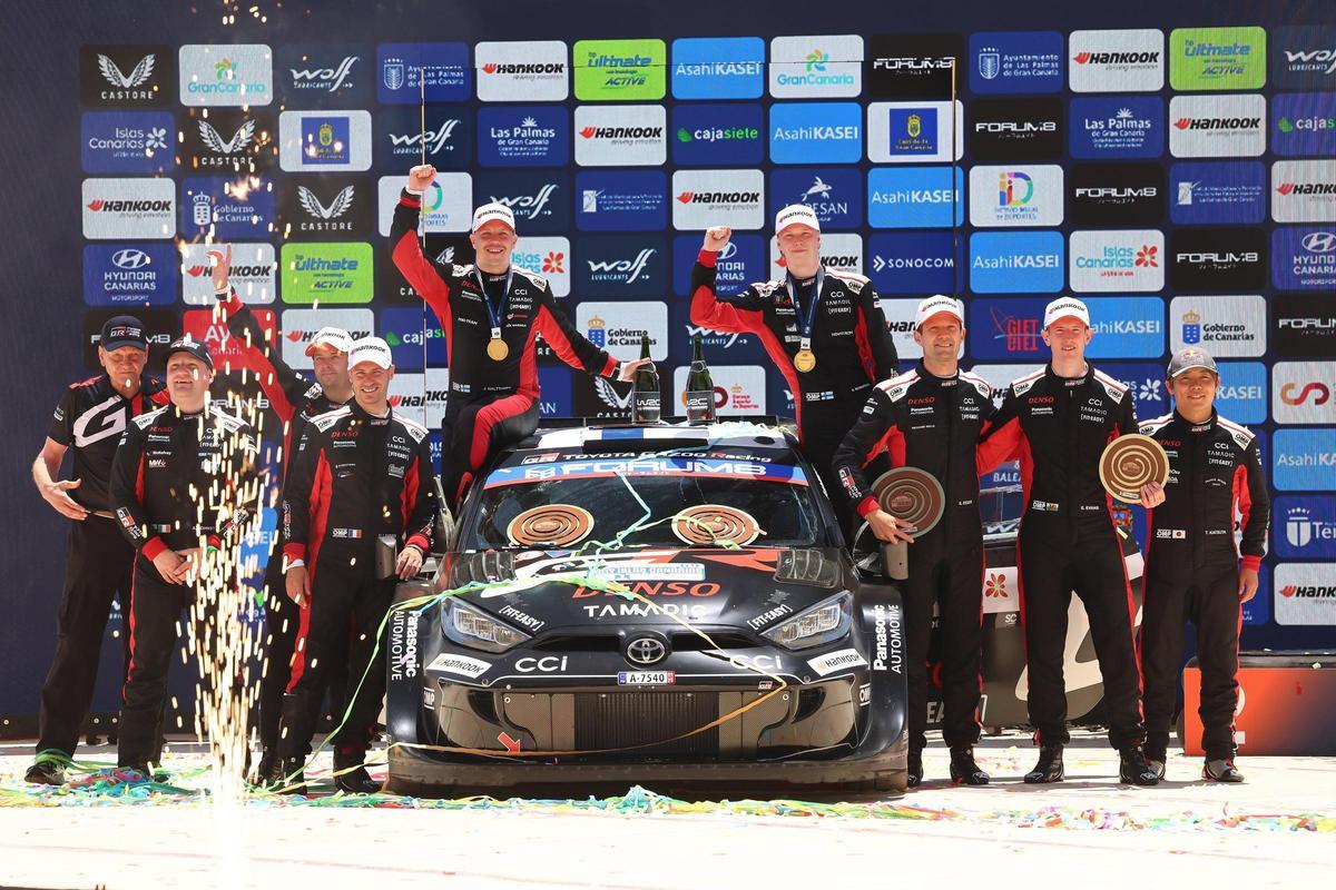 Rovanperä, ganador del Rally Islas Canarias 2025