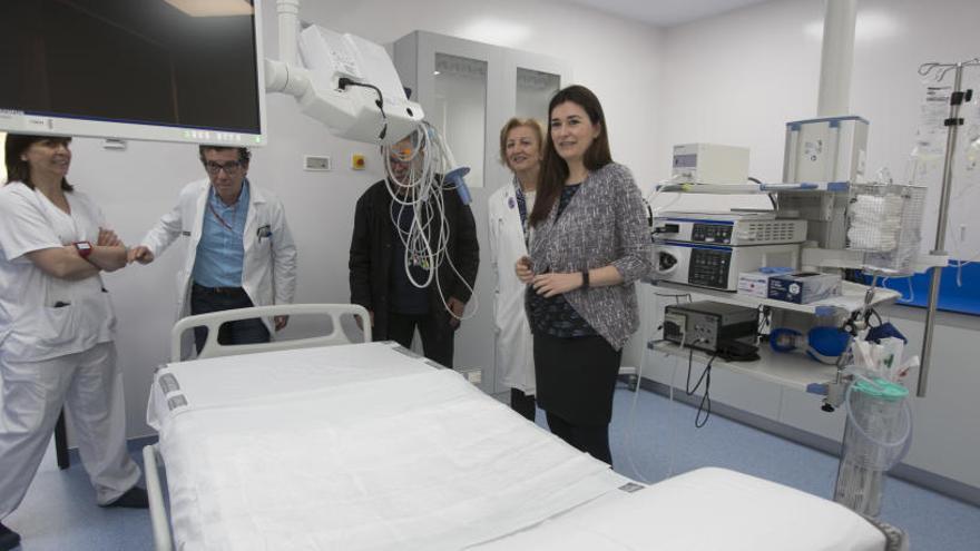 Visita de la consellera al Hospital de Sant Joan