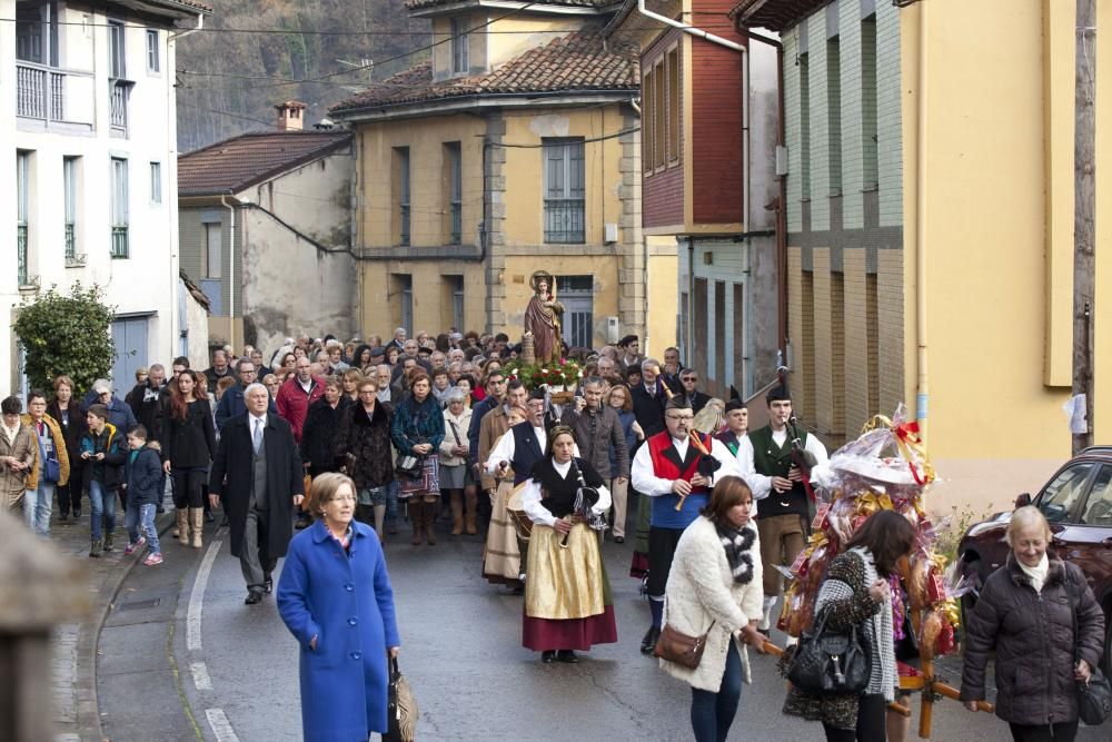 Fiesta de Santa Bárbara en las Cuencas