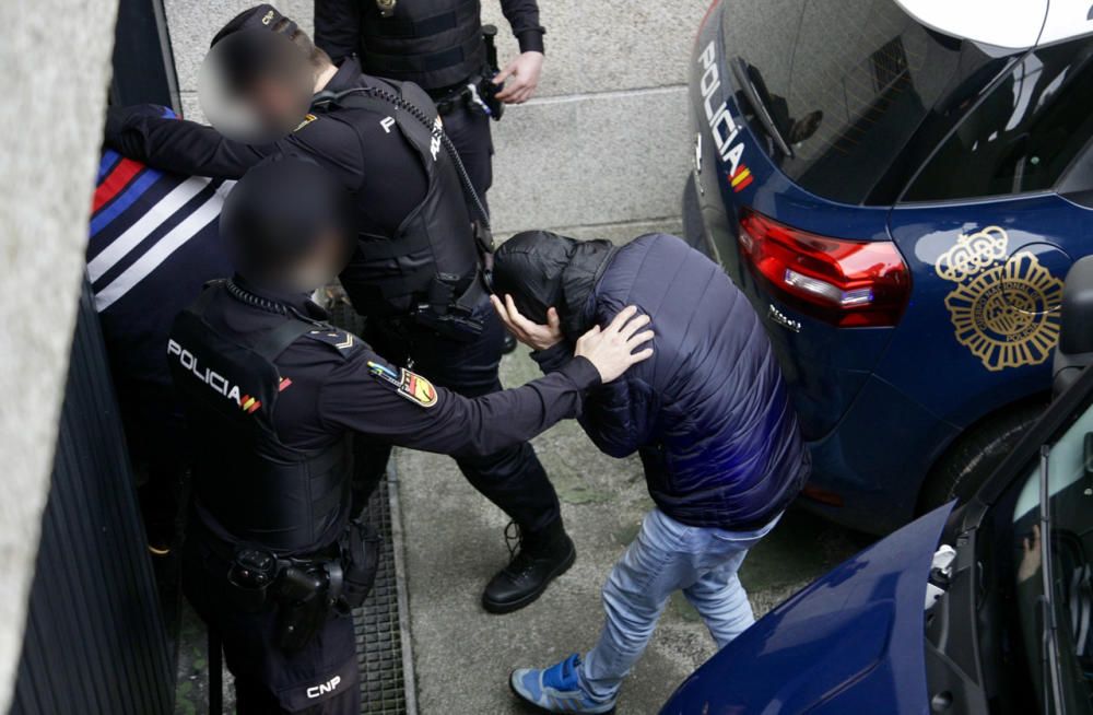 Operación antidroga dirigida desde Vigo