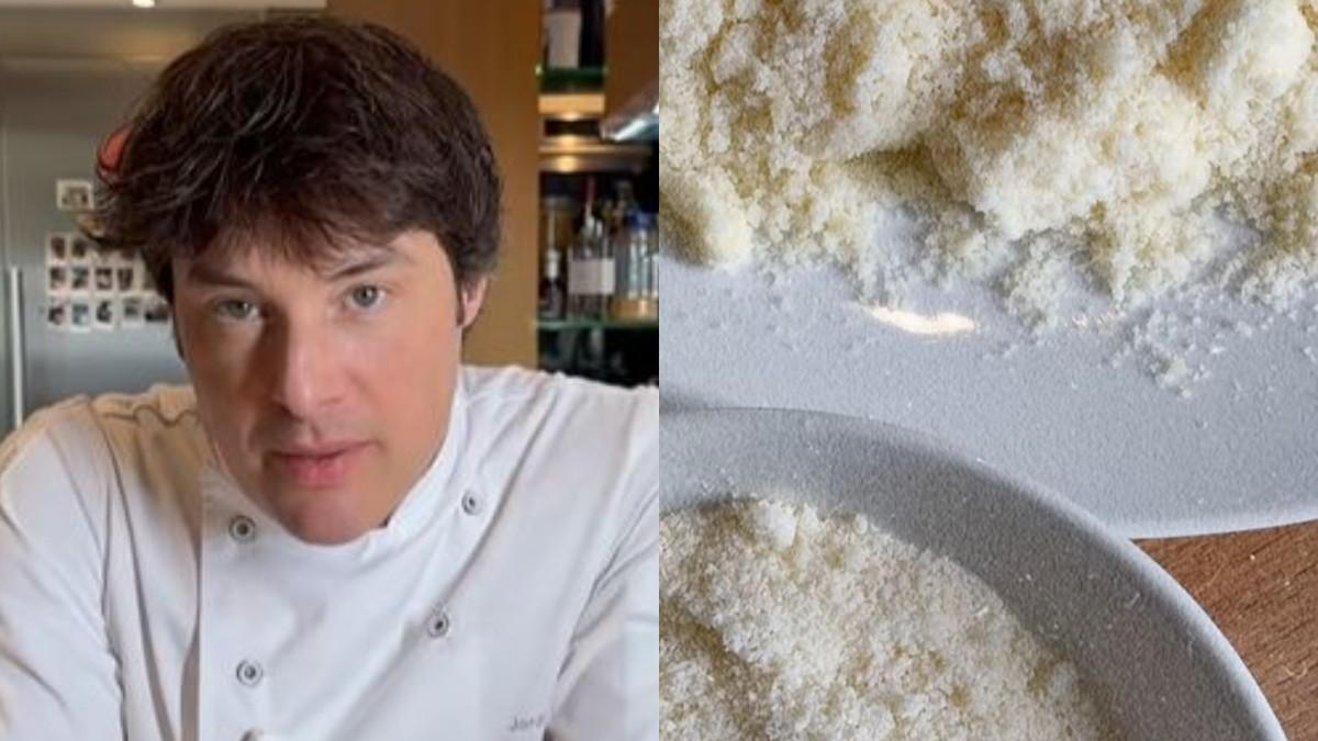 Jordi Cruz opina sobre el queso rallado