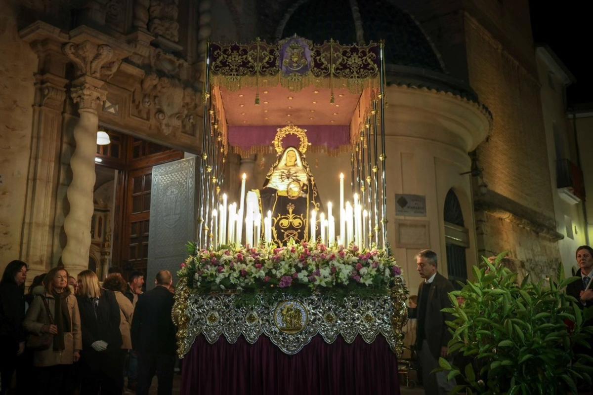 La Virgen de los Dolores.