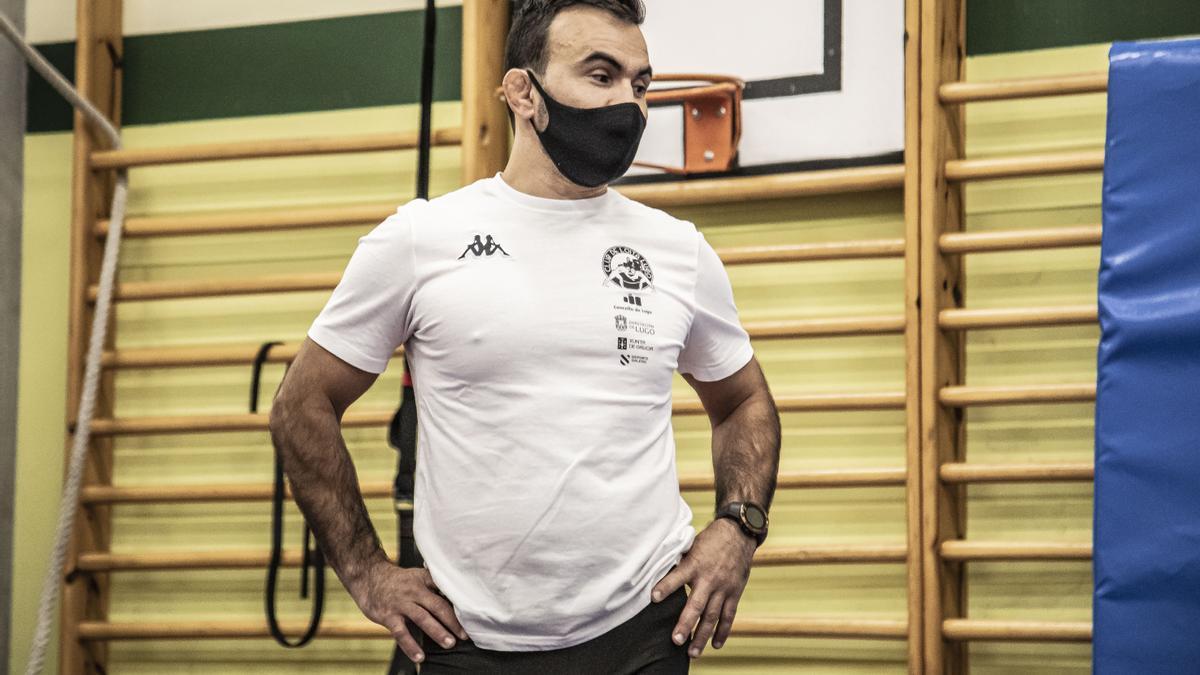 El vigués Pablo Pintos, nuevo seleccionador nacional júnior de luchas olímpicas.