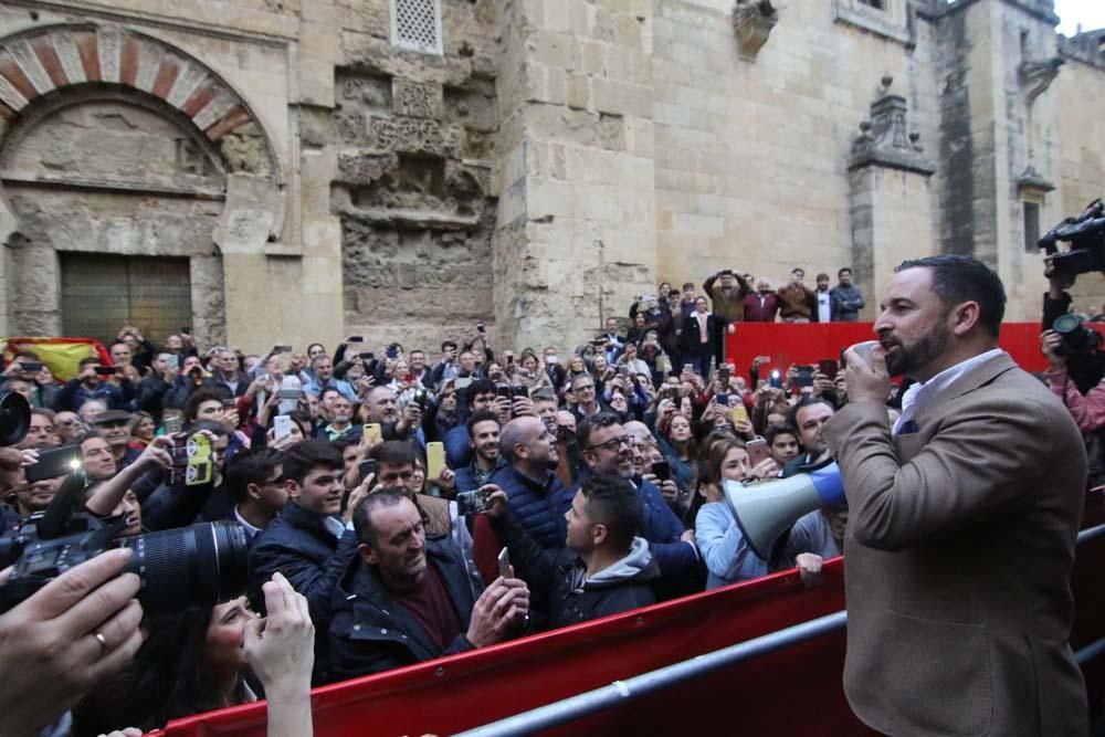 Mitin de Abascal en Córdoba