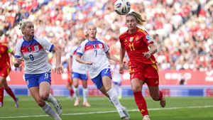 Alexia Putellas en el último partido de la Nations League ante Inglaterra