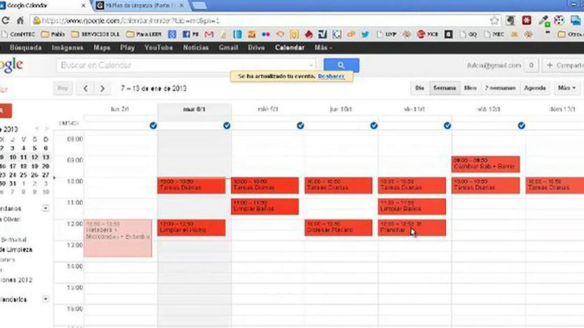 Google Calendar.