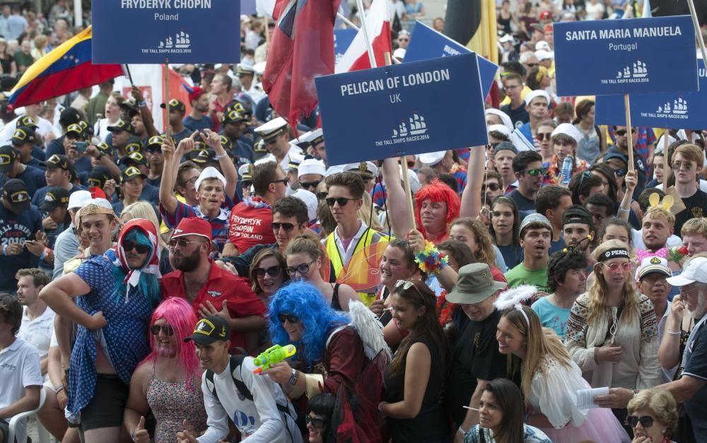 Tall Ships Races: El desfile