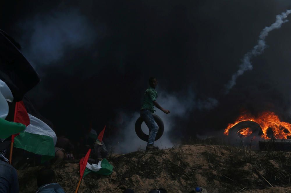 Més de 50 morts en les protestes contra l'obertura de l'Ambaixada dels EUA a Jerusalem