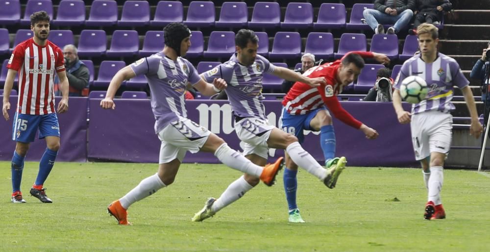 Valladolid - Sporting, en imágenes