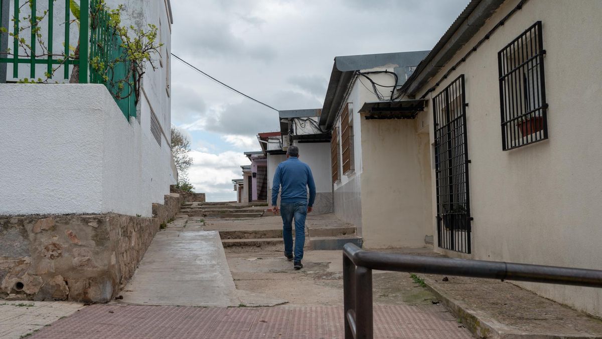 Barriada de Las Ochocientas en Badajoz.