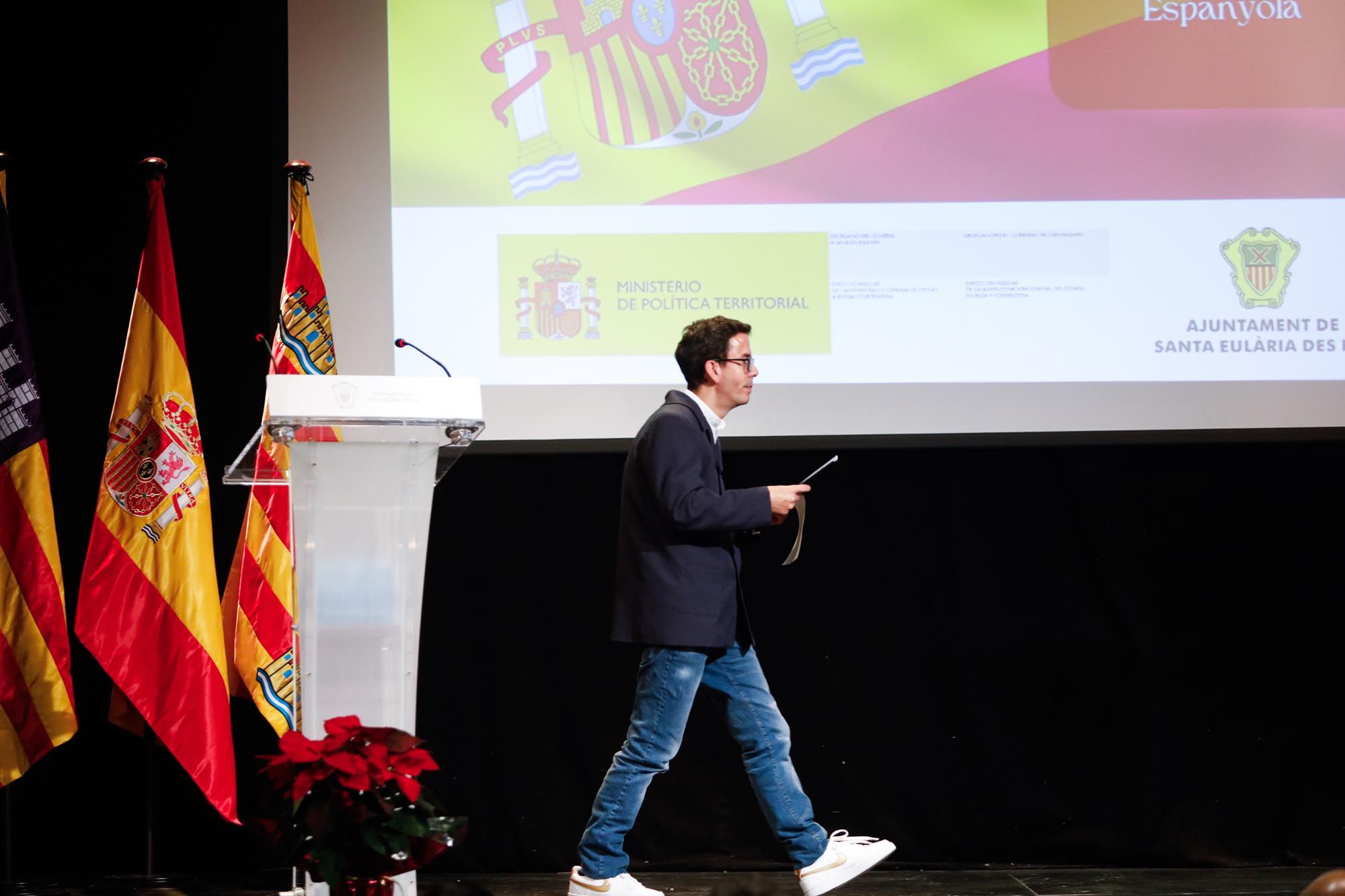 Celebración del Día de la Constitución en Ibiza