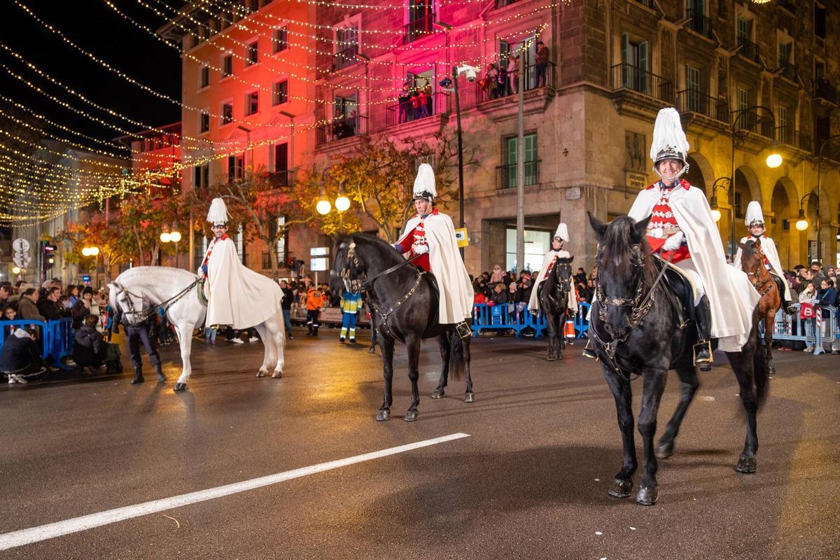 Ihre Majestäten auf Mallorca: So zogen die Reyes Magos durch Palma