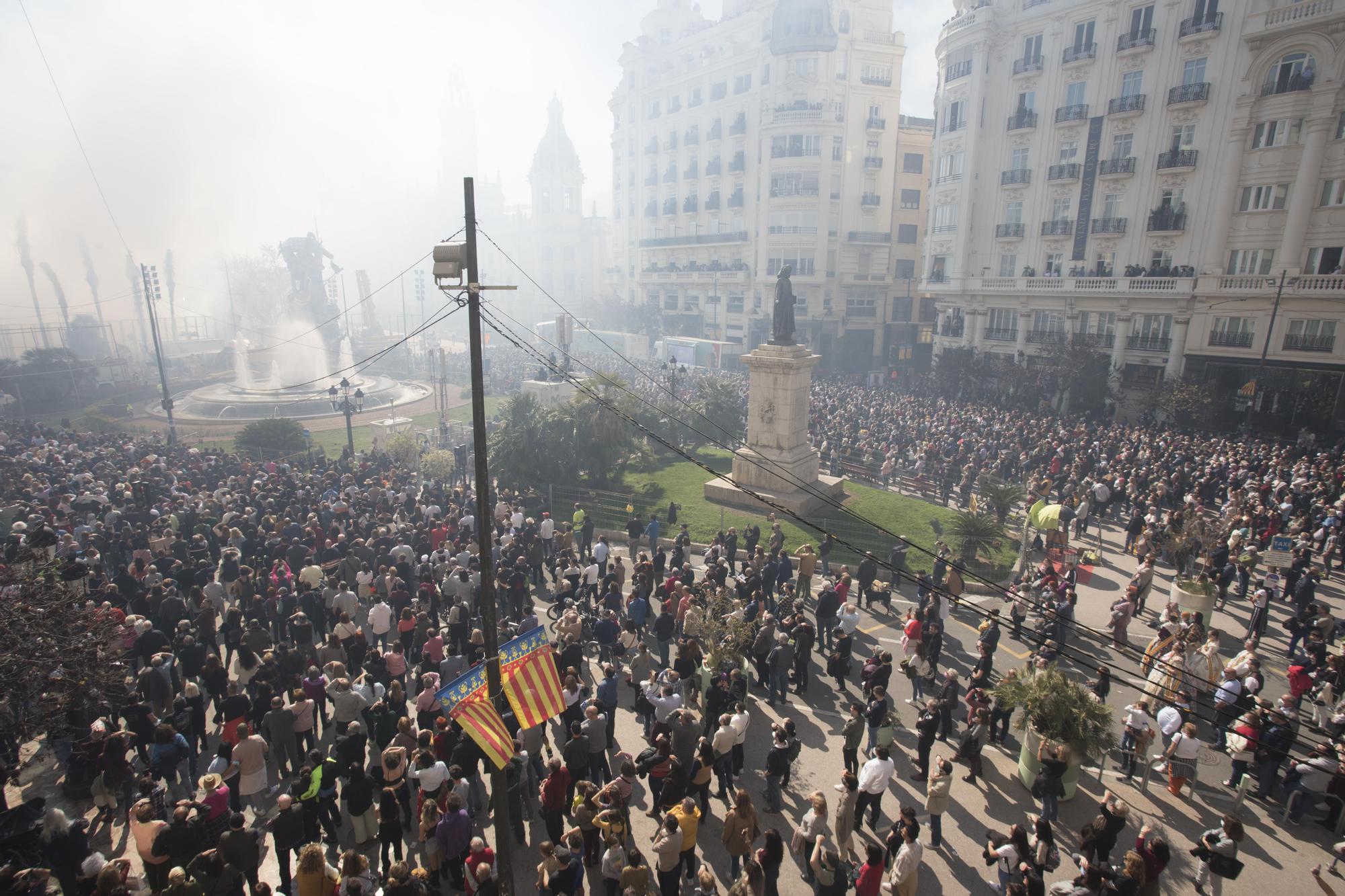 El balcón fallero del Levante-EMV el 9 de marzo