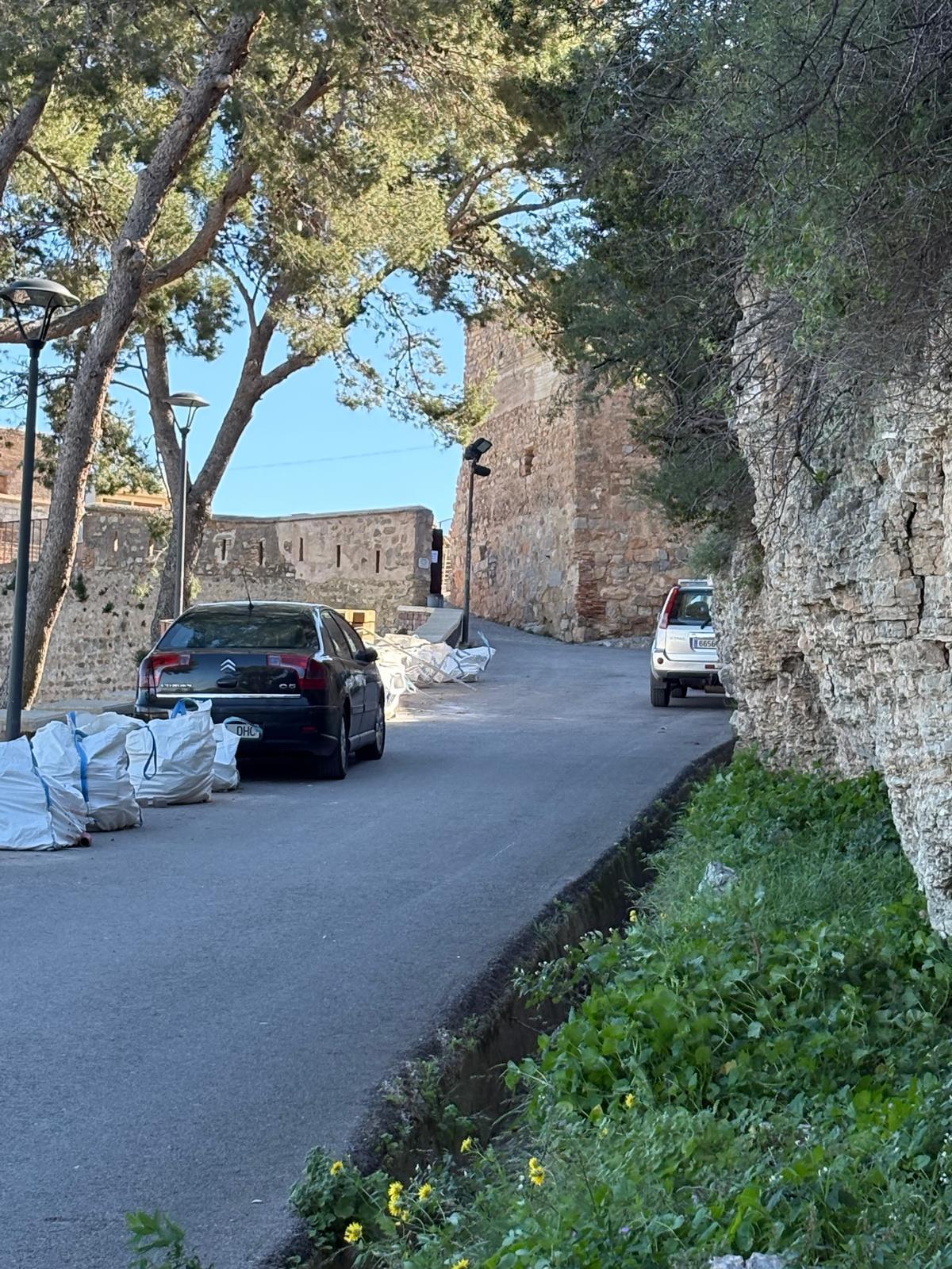 La puerta que ahora es de entrada y salida, ayer.