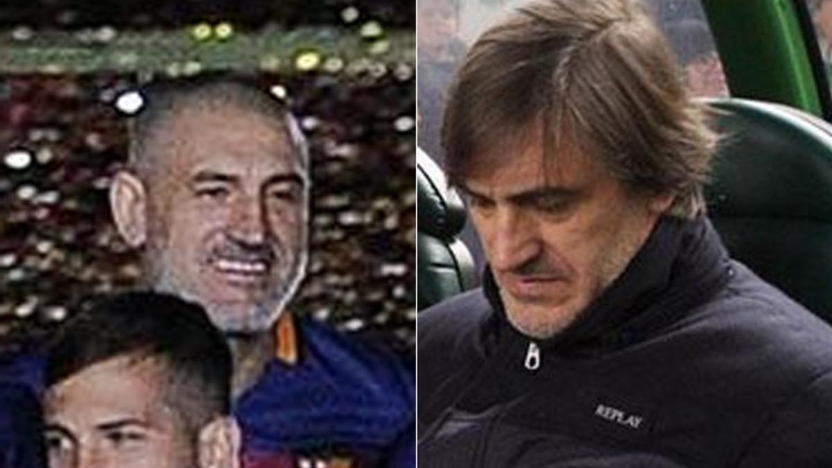 Pepe Costa apareció con un nuevo 'look' para celebrar el doblete. Este es el antes y el después