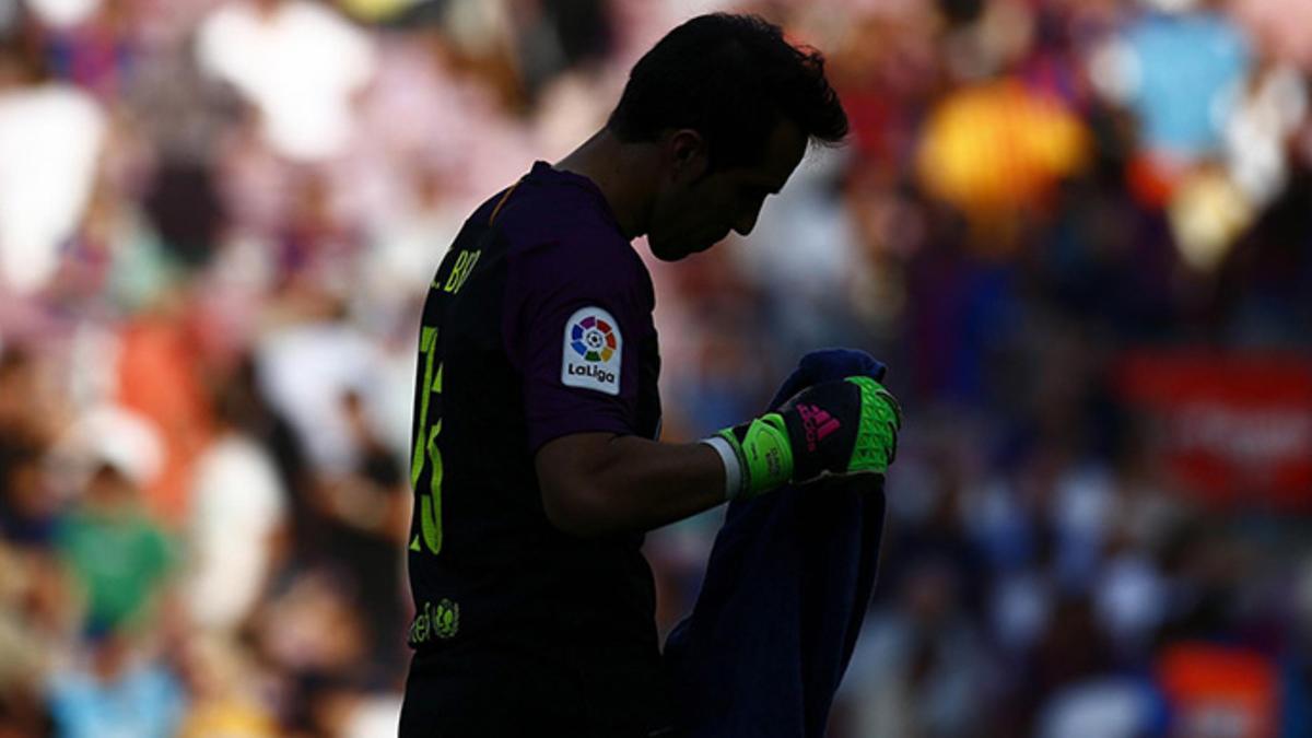 Bravo ha precipitado su adiós al Barça