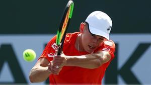 jcarmengol47287724 indian wells  california   march 09  alex de minaur of austr190312141105