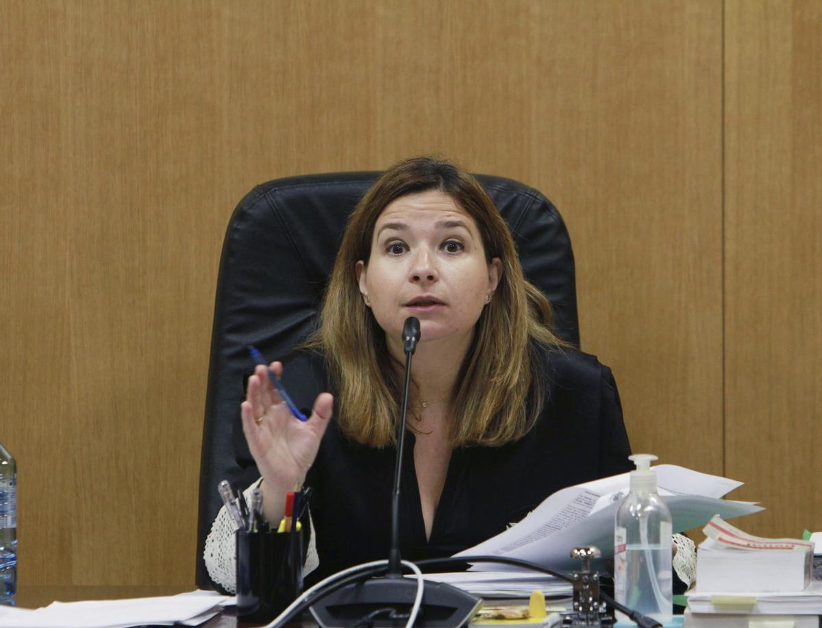 La magistrada del Penal 2 de Ourense, Susana Pazos. | IÑAKI OSORIO