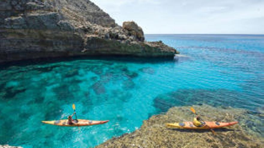 La isla de Formentera, este verano.