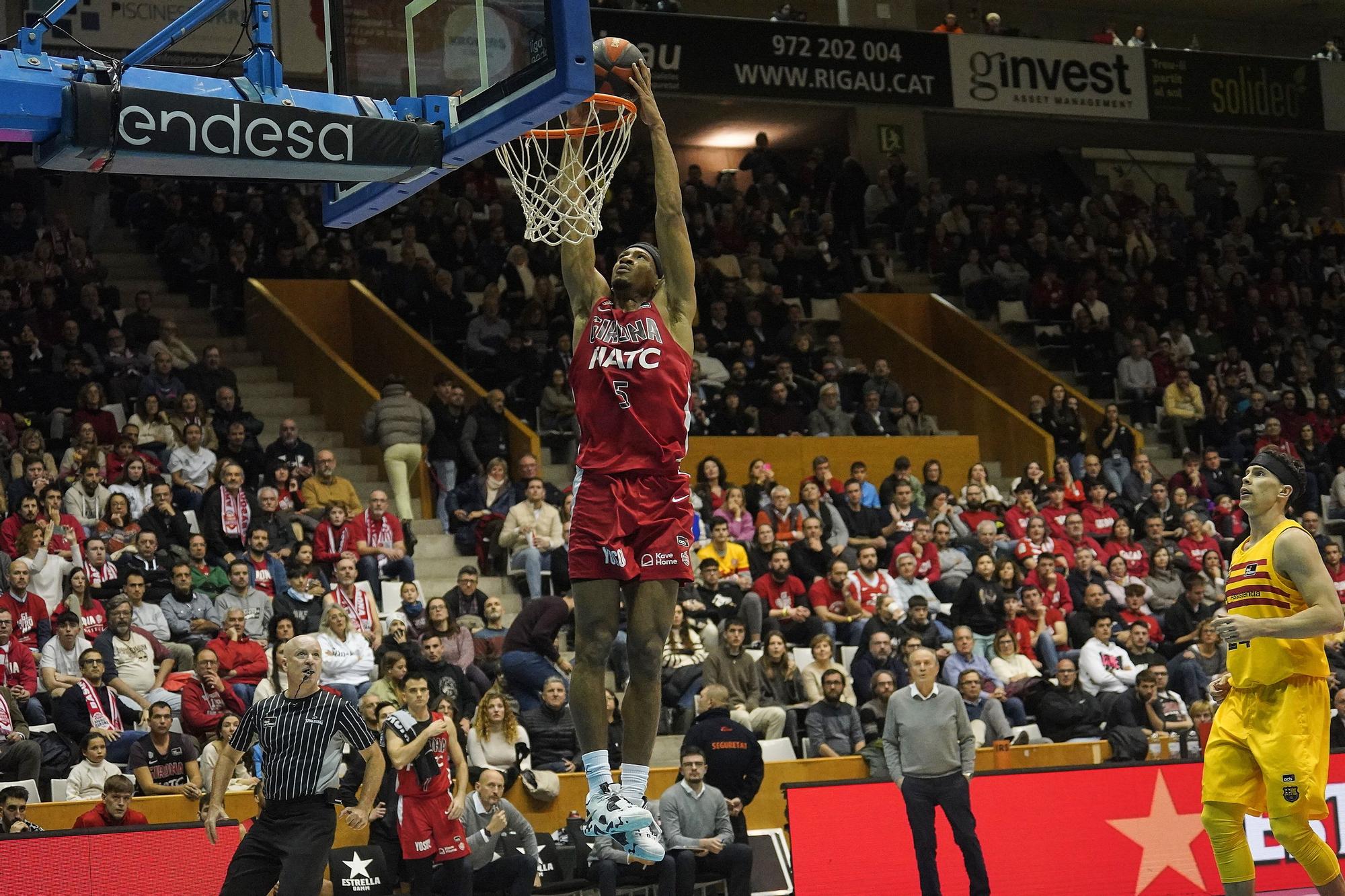 Les millors imatges del Bàsquet Girona - Barça