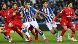 La Reial Societat tomba el pitjor Atlètic de l’era Simeone