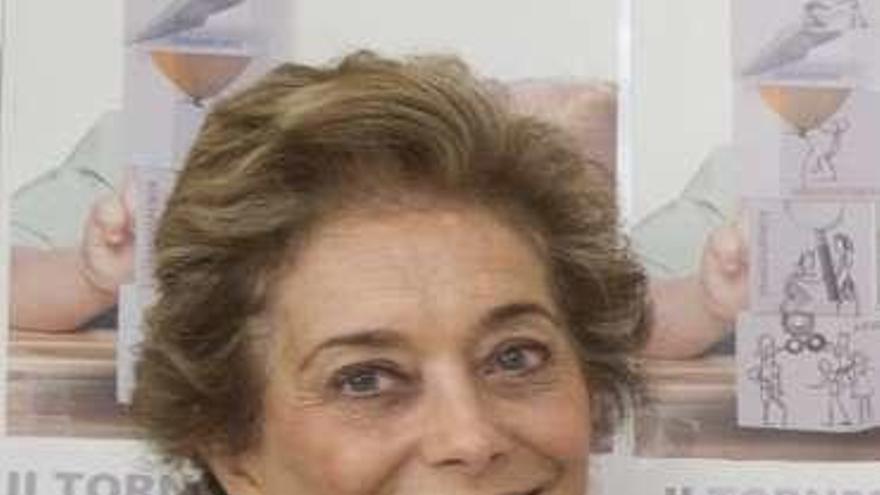 Elena Viturro, presidenta de la Junta Provincial de AECC en A Coruña.