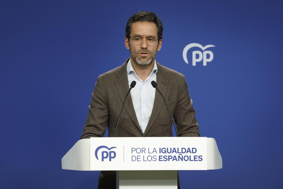 El portavoz del PP, Borja Sémper.