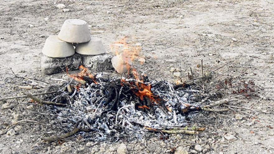 El fuego era un elemento básico en la antigüedad.