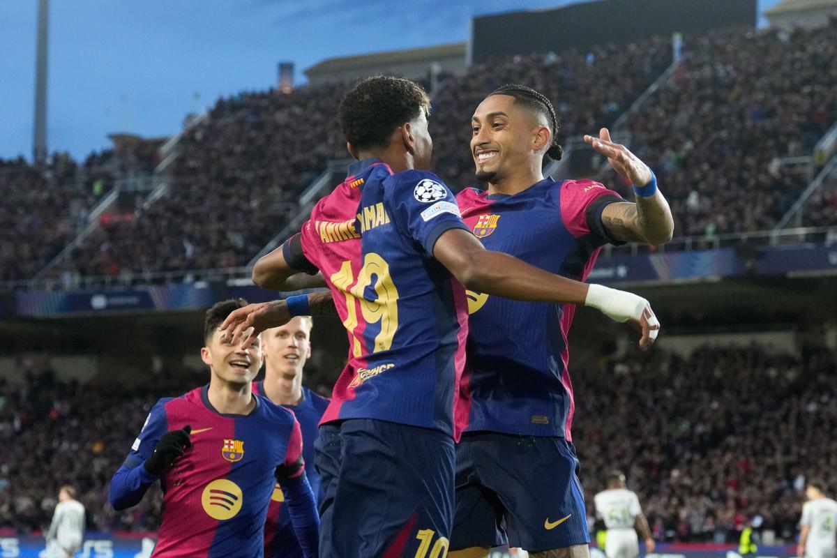 Champions League: FC Barcelona - Benfica, en imágenes.