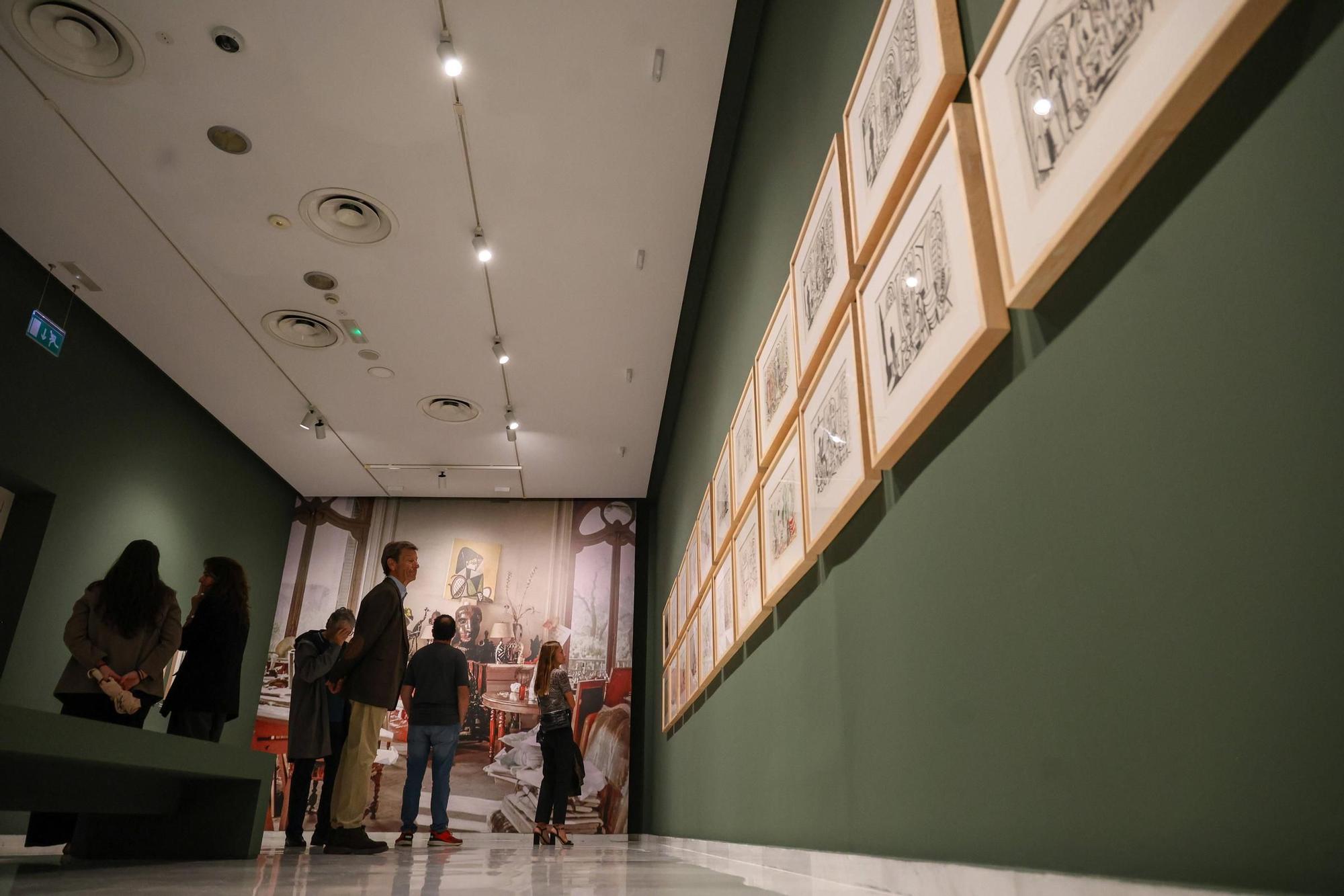 Picasso y la modelo