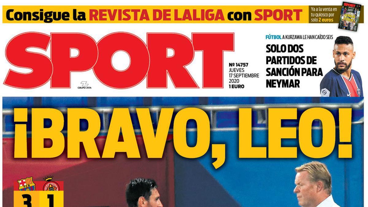 ¡Bravo, Leo!