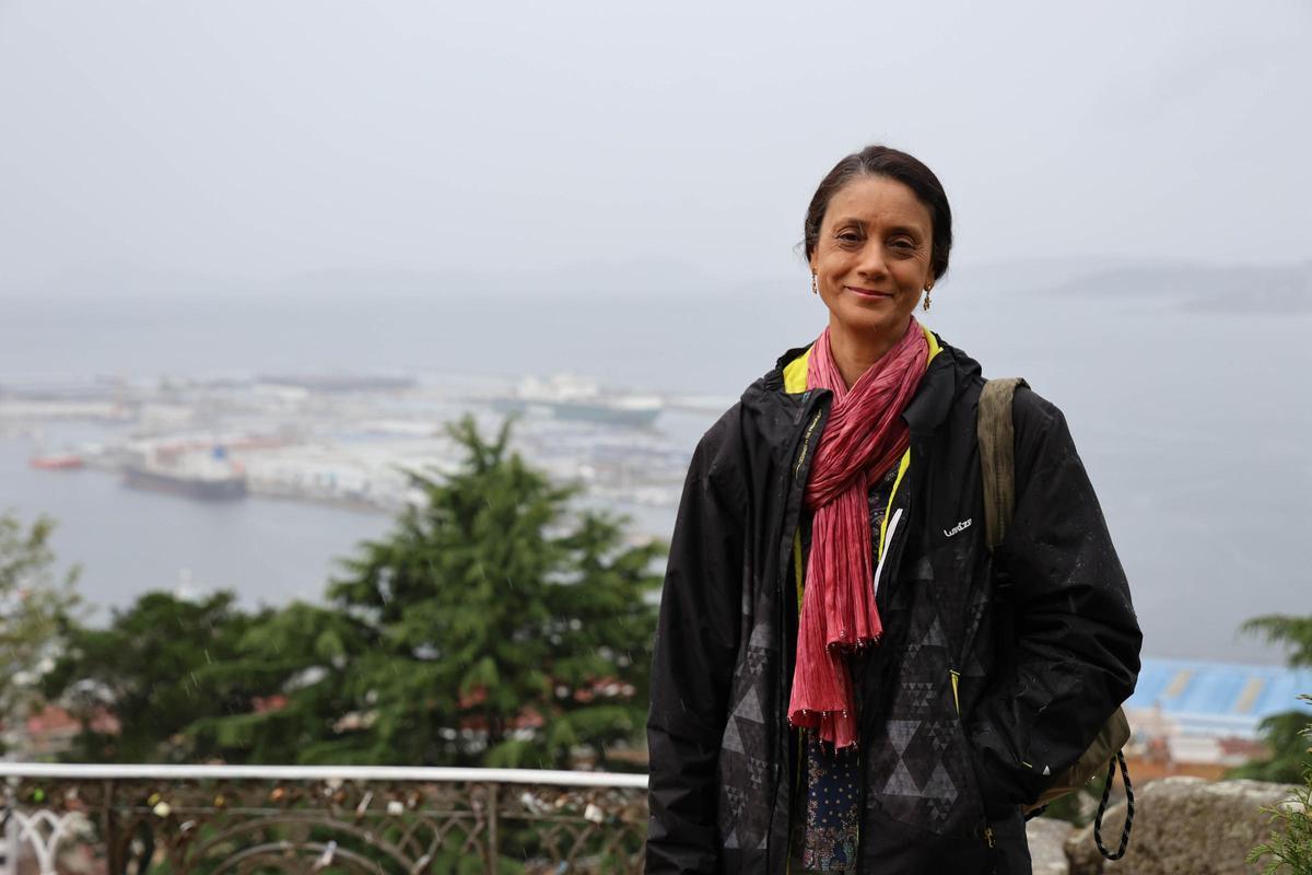 Ana Ulla, en O Castro.